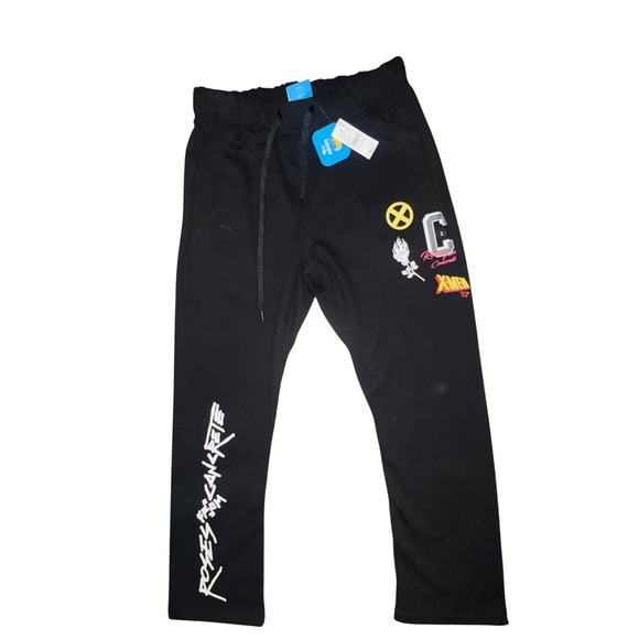 New w/tags X-Men 97 PacSun Civil Regime Sweatpants Men's Small Black MSRP $65 - Picture 8 of 10